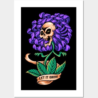 let it grow Posters and Art